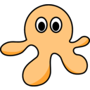 download Cartoon Octopus clipart image with 135 hue color