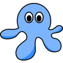 download Cartoon Octopus clipart image with 315 hue color