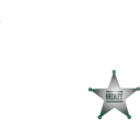 download Sheriff Star clipart image with 135 hue color