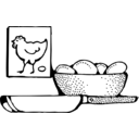 download Eggs clipart image with 45 hue color