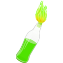 download Fancy Molotov clipart image with 45 hue color