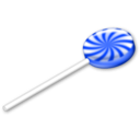 download Lollipop clipart image with 225 hue color