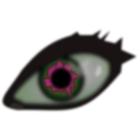 download Black Eye clipart image with 90 hue color
