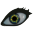 download Black Eye clipart image with 180 hue color