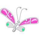 download Butterfly clipart image with 135 hue color