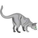 download Architetto Gatto 02 clipart image with 45 hue color