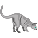 download Architetto Gatto 02 clipart image with 90 hue color