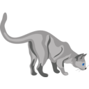 download Architetto Gatto 02 clipart image with 135 hue color