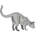 download Architetto Gatto 02 clipart image with 180 hue color