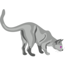 download Architetto Gatto 02 clipart image with 225 hue color