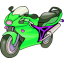 download Motorcycle Clipart clipart image with 270 hue color