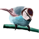 download Blue Tit clipart image with 135 hue color