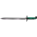 download Bayonet clipart image with 135 hue color