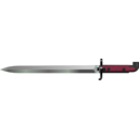 download Bayonet clipart image with 315 hue color