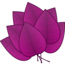 download Leaves clipart image with 225 hue color