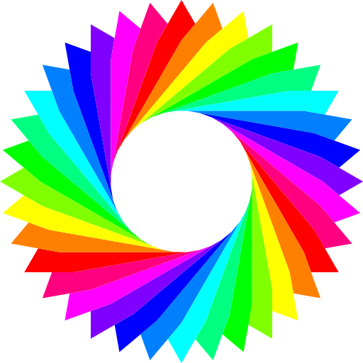 12 Color 36gram Triangles