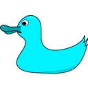 download Rubber Duck clipart image with 135 hue color