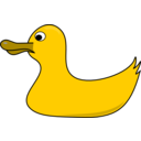 download Rubber Duck clipart image with 0 hue color