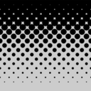 Square Gradient Halftone