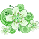 download Flowers Of Blackthorn clipart image with 45 hue color