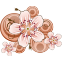 download Flowers Of Blackthorn clipart image with 315 hue color