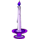 download Candle 3 clipart image with 225 hue color