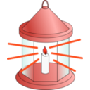 download Lantern clipart image with 315 hue color