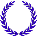 download Laurel Wreath clipart image with 135 hue color