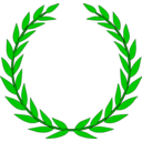 download Laurel Wreath clipart image with 0 hue color