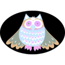 download Cute Owl clipart image with 225 hue color