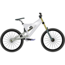 download Bike Downhill clipart image with 0 hue color