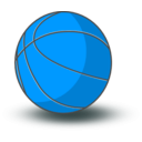 download Basketball clipart image with 180 hue color