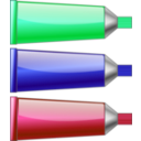 download Color Tubes clipart image with 135 hue color