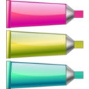 download Color Tubes clipart image with 315 hue color