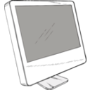 download Cinema Display clipart image with 180 hue color