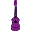 download Ukulele clipart image with 270 hue color