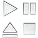 download Tango Media Set 2 clipart image with 90 hue color