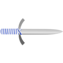 download Pagan Knife clipart image with 180 hue color