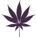 download Cannabis Leafs clipart image with 180 hue color