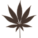 download Cannabis Leafs clipart image with 270 hue color