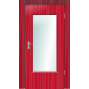 download Door clipart image with 315 hue color