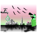 download Spanish Revolution clipart image with 90 hue color