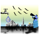 download Spanish Revolution clipart image with 180 hue color