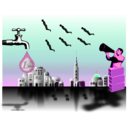 download Spanish Revolution clipart image with 270 hue color