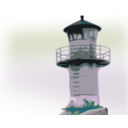 download Lighthouse clipart image with 90 hue color