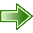 download Purple Arrow Shape clipart image with 180 hue color