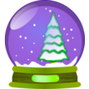 download Snow Globe clipart image with 45 hue color