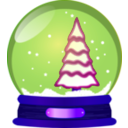 download Snow Globe clipart image with 225 hue color