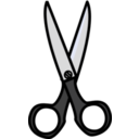 download Scissors clipart image with 45 hue color