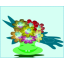 download Cheerful Bouquet clipart image with 90 hue color